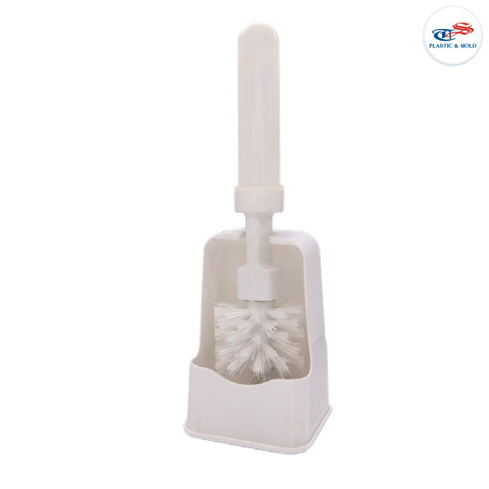 TOILET BRUSH WITH HOLDER AND DETERGENT COMPARTMENT