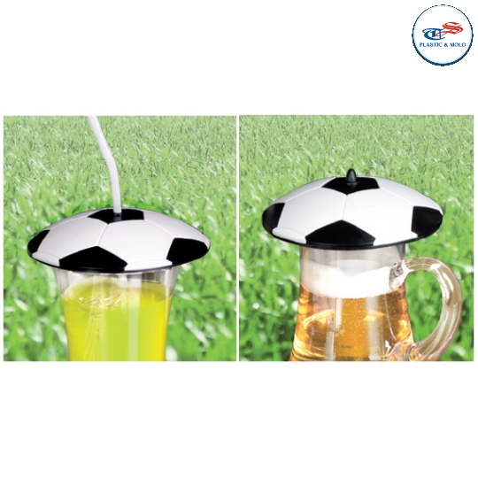 FOOTBALL MUG COVER (EXCLUDING SUCK-STRAW)