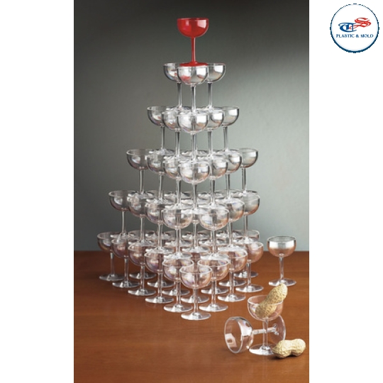 CHAMPAGNE MINI GLASS 56PCS