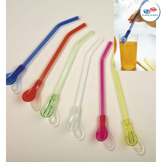 STIRING SPOON & STRAW