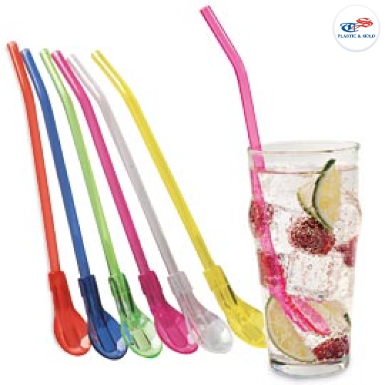 STIRING SPOON & STRAW
