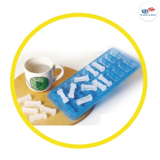 BONE-SHAPE ICE MOLD 
