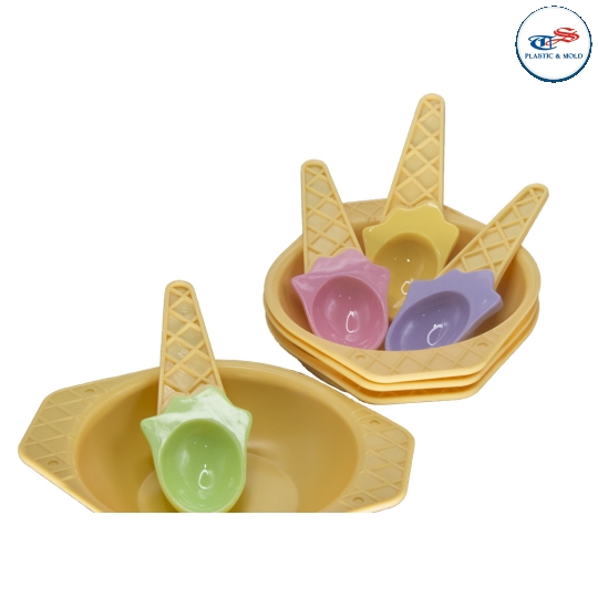 ICE CREAM DISH SET