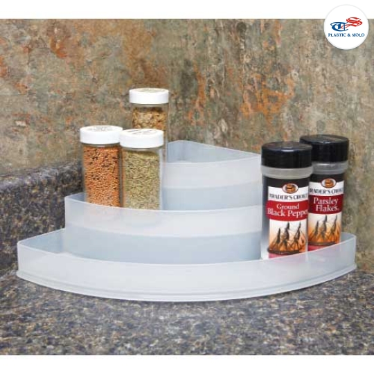 SECTOR-SHAPE BOTTLE CORNER RACK