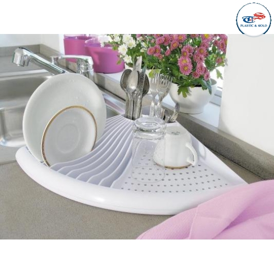 CORNER DISH RACK