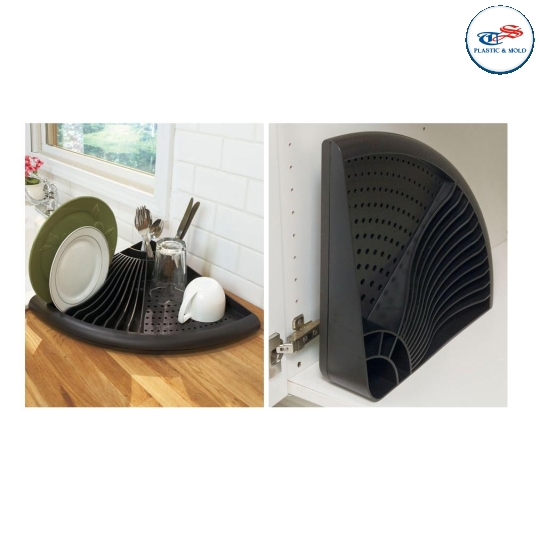 CORNER DISH RACK