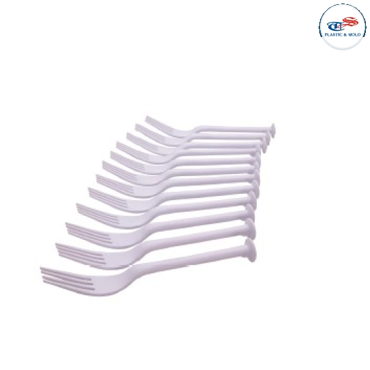 CAKE FORK WITH CANDLE HOLDER
