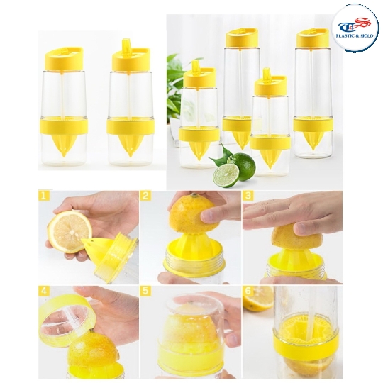 PITCHER WITH HEAD SQUEEZE LEMON - SMALL SIZE