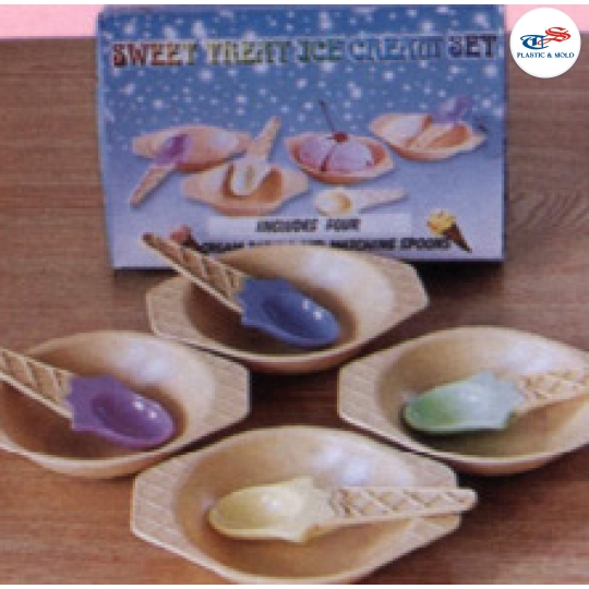 ICE CREAM DISH SET