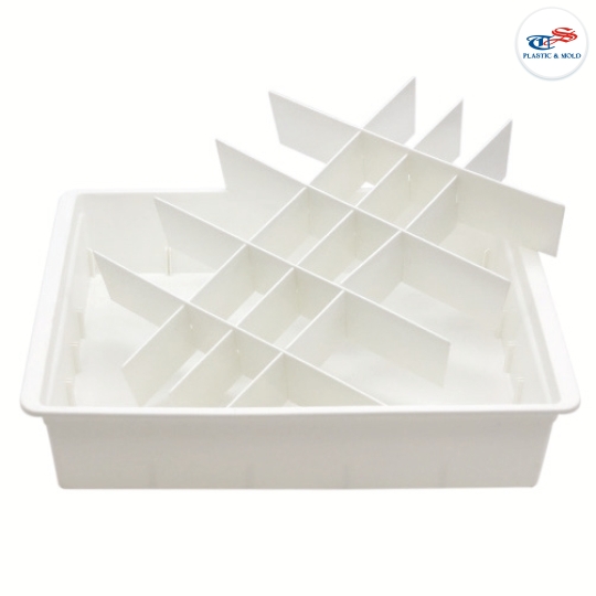 EVELOTS S/3 ADJUSTABLE DRAWER DIVIDERS