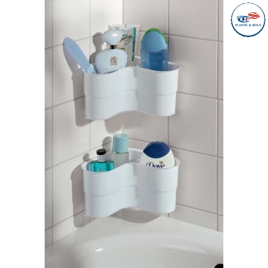 BATHROOM CORNER RACK