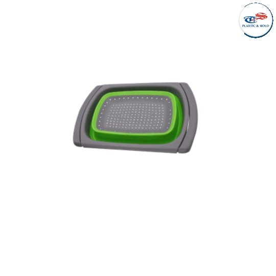 RECTANGLE-SHAPED COLLAPSIBLE COLANDER